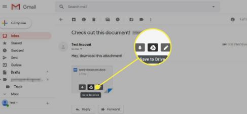 How to Save Attachments to Google Drive from Gmail